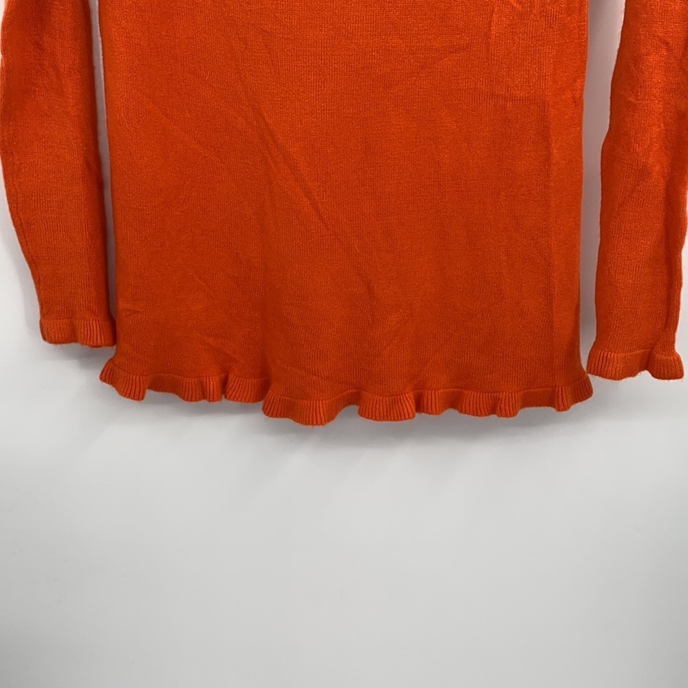 Circo Girl's Orange Sweater Size XL - Picture 4 of 5